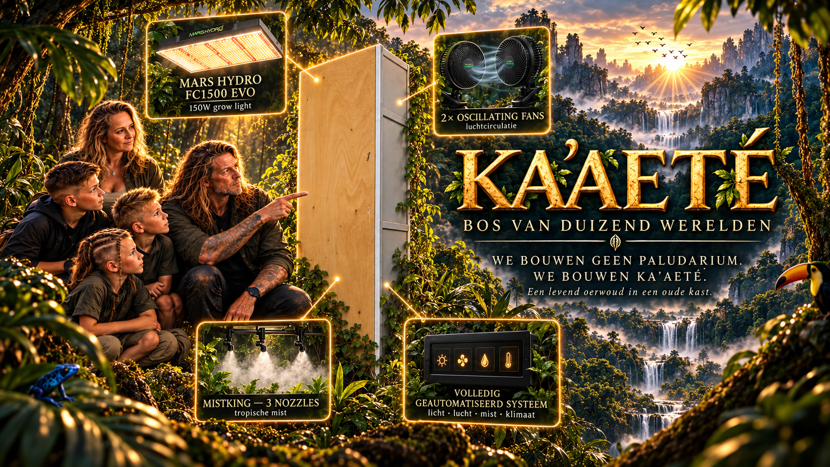 Technische bouwstap van KA’AETÉ
